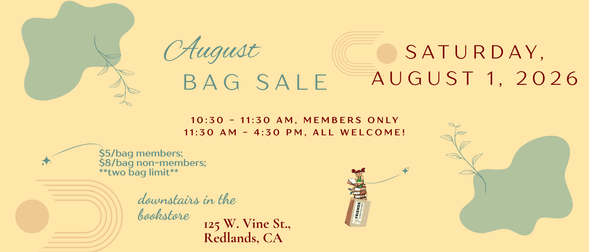 Friends of the Library Bag Sale